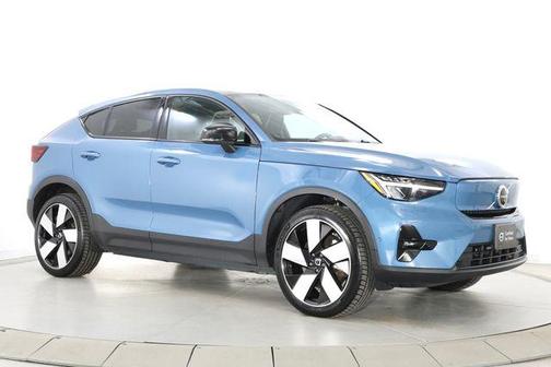 Fjord Blue Metallic 2023 Volvo C40 Recharge Pure Electric Twin Ultimate