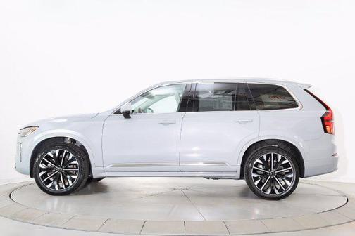 Vapour Grey Metallic 2026 Volvo XC90 Ultra, B6 AWD Gas (mild hybrid), Gasoline, Bright, 7 Seats