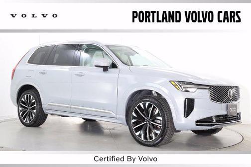 Vapour Grey Metallic 2026 Volvo XC90 Ultra, B6 AWD Gas (mild hybrid), Gasoline, Bright, 7 Seats