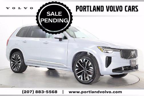 Vapour Grey Metallic 2026 Volvo XC90 Ultra, B6 AWD Gas (mild hybrid), Gasoline, Bright, 7 Seats