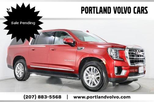 Volcanic Red Tintcoat 2023 GMC Yukon XL SLT