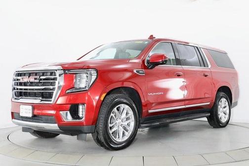 Volcanic Red Tintcoat 2023 GMC Yukon XL SLT