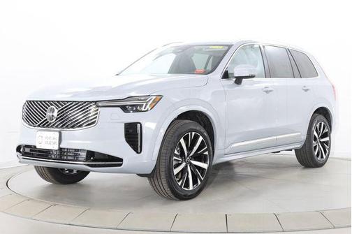 Vapour Grey Metallic 2026 Volvo XC90 Core, B5 AWD Gas (mild hybrid), Gasoline, Bright, 7 Seats