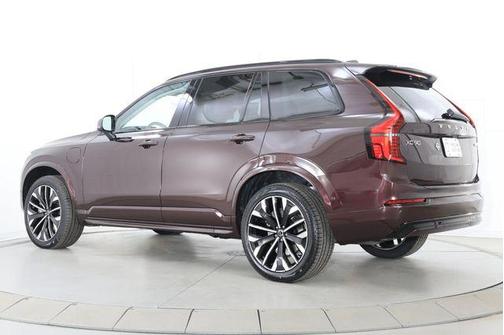 Mulberry Red Metallic 2026 Volvo XC90 Plug-In Hybrid Ultra Dark Theme, T8 AWD, Electric/Gasoline, 6 Seats