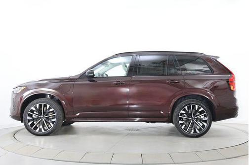 Mulberry Red Metallic 2026 Volvo XC90 Plug-In Hybrid Ultra Dark Theme, T8 AWD, Electric/Gasoline, 6 Seats