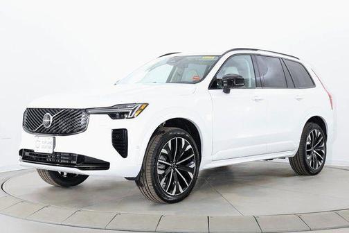 Crystal White Pearl 2026 Volvo XC90 Ultra Dark Theme, B6 AWD Gas (mild hybrid), Gasoline, 6 Seats