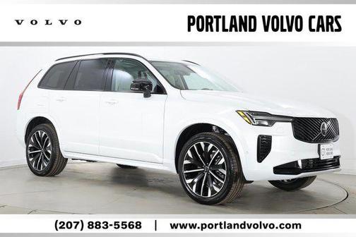 Crystal White Pearl 2026 Volvo XC90 Ultra Dark Theme, B6 AWD Gas (mild hybrid), Gasoline, 6 Seats