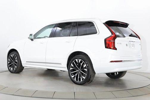 Crystal White Pearl 2026 Volvo XC90 Ultra, B6 AWD Gas (mild hybrid), Gasoline, Bright, 7 Seats