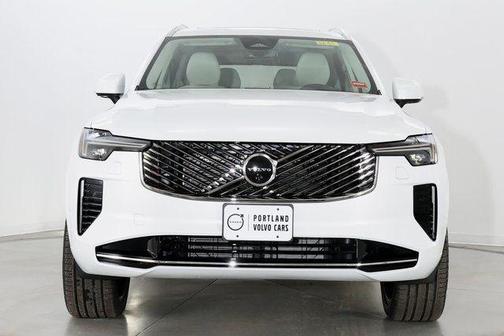 Crystal White Pearl 2026 Volvo XC90 Ultra, B6 AWD Gas (mild hybrid), Gasoline, Bright, 7 Seats