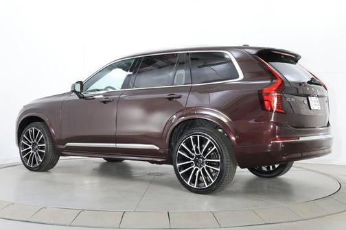 Mulberry Red Metallic 2026 Volvo XC90 Plus, B6 AWD Gas (mild hybrid), Gasoline, Bright, 7 Seats