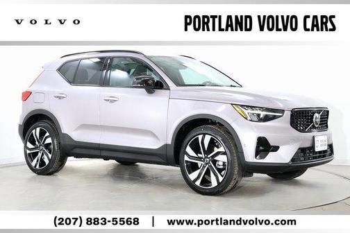 Aurora Silver 2026 Volvo XC40 Plus, B5 AWD Gas (mild hybrid), Dark