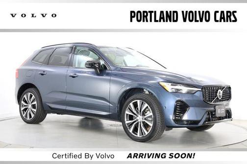 Denim Blue Metallic 2024 Volvo XC60 Recharge Plug-In Hybrid T8 Plus Dark Theme