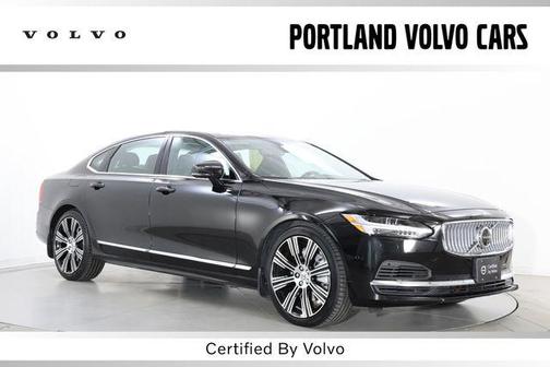 Onyx Black 2024 Volvo S90 Recharge Plug-In Hybrid T8 Ultimate
