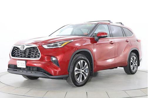 Ruby Flare Pearl 2021 Toyota Highlander XLE