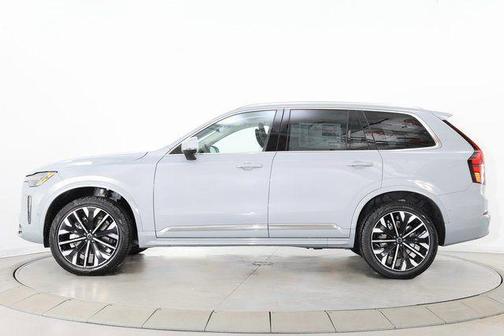 Vapour Grey Metallic 2026 Volvo XC90 Ultra, B6 AWD Gas (mild hybrid), Gasoline, Bright, 7 Seats