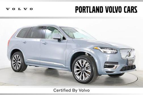 Thunder Grey Metallic 2023 Volvo XC90 Recharge Plug-In Hybrid T8 Core Bright Theme