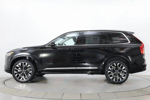 Onyx Black Metallic 2026 Volvo XC90 Plus, B6 AWD Gas (mild hybrid), Gasoline, Bright, 7 Seats