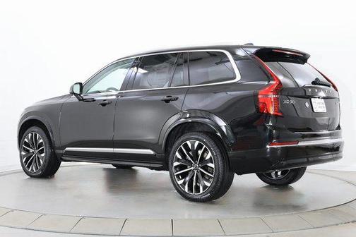 Onyx Black Metallic 2026 Volvo XC90 Plus, B6 AWD Gas (mild hybrid), Gasoline, Bright, 7 Seats