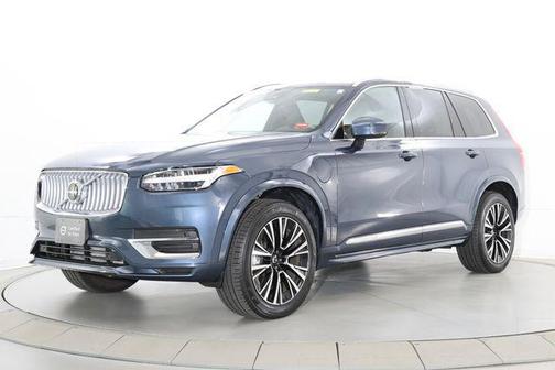 Denim Blue Metallic 2024 Volvo XC90 Recharge Plug-In Hybrid T8 Core Bright Theme