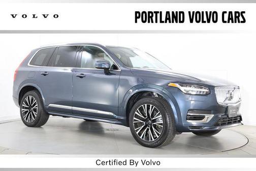 Denim Blue Metallic 2024 Volvo XC90 Recharge Plug-In Hybrid T8 Core Bright Theme