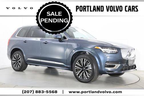 Denim Blue Metallic 2024 Volvo XC90 Recharge Plug-In Hybrid T8 Core Bright Theme