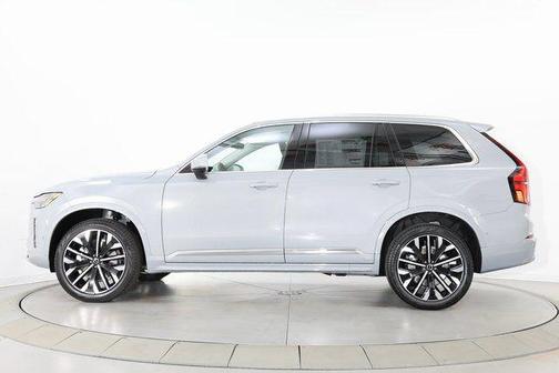 Vapour Grey Metallic 2026 Volvo XC90 Plus, B6 AWD Gas (mild hybrid), Gasoline, Bright, 7 Seats