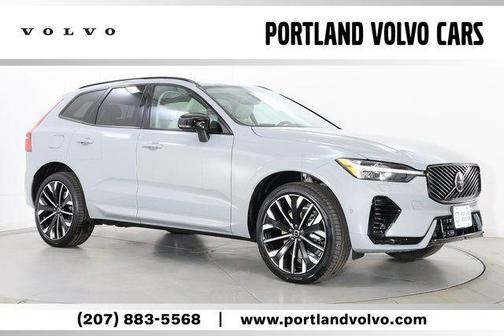 Vapour Grey Metallic 2026 Volvo XC60 Plug-In Hybrid Ultra, T8 AWD Electric/Gasoline, Dark
