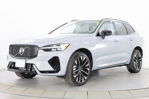 Vapour Grey Metallic 2026 Volvo XC60 Plug-In Hybrid Ultra, T8 AWD Electric/Gasoline, Dark