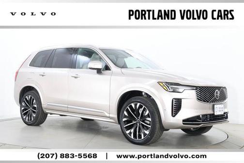 Bright Dusk Metallic 2026 Volvo XC90 Plus, B6 AWD Gas (mild hybrid), Gasoline, Bright, 7 Seats