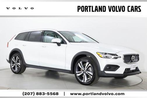 Crystal White Pearl 2026 Volvo V60 Cross Country Plus, B5 AWD Gas (mild hybrid)