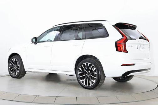 Crystal White Pearl 2026 Volvo XC90 Plug-In Hybrid Ultra Dark Theme, T8 AWD, Electric/Gasoline, 7 Seats