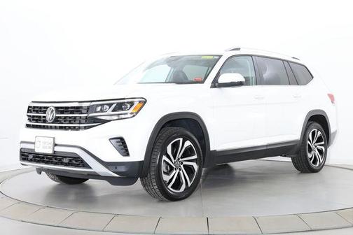 Pure White 2023 Volkswagen Atlas 3.6L SEL