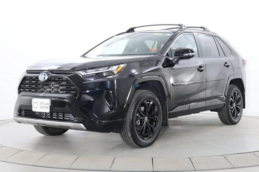 Midnight Black Metallic 2024 Toyota RAV4 Hybrid SE