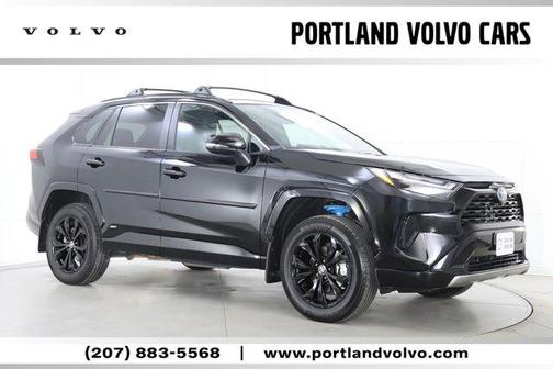 Midnight Black Metallic 2024 Toyota RAV4 Hybrid SE