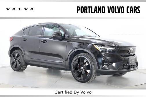 Onyx Black Metallic 2023 Volvo C40 Recharge Pure Electric Twin Ultimate