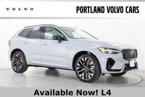 Vapour Grey Metallic 2026 Volvo XC60 Plug-In Hybrid Ultra, T8 AWD Electric/Gasoline, Dark