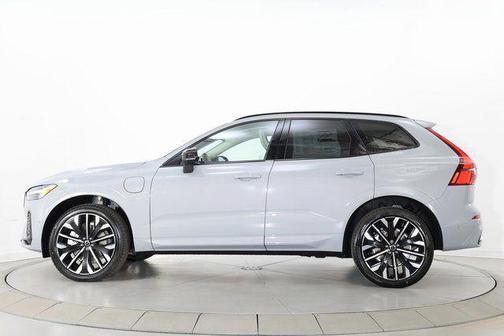 Vapour Grey Metallic 2026 Volvo XC60 Plug-In Hybrid Ultra, T8 AWD Electric/Gasoline, Dark