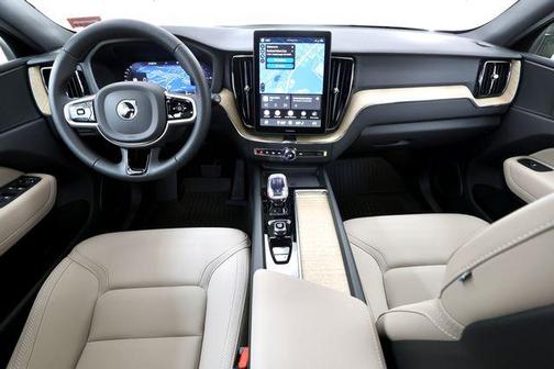 Onyx Black Metallic 2026 Volvo XC60 Plug-In Hybrid Plus, T8 AWD Electric/Gasoline, Dark