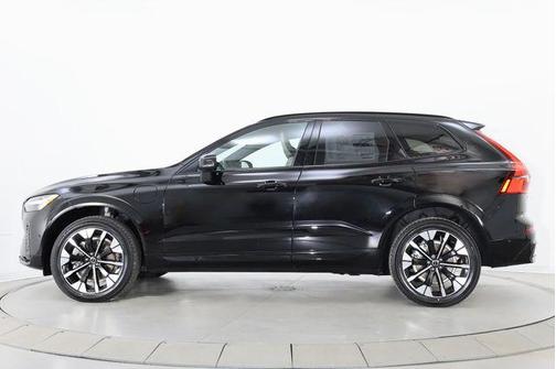 Onyx Black Metallic 2026 Volvo XC60 Plug-In Hybrid Plus, T8 AWD Electric/Gasoline, Dark
