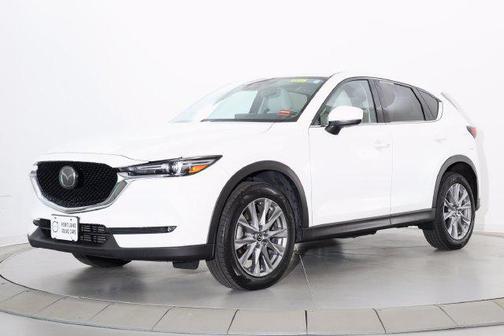 Snowflake White Pearl Mica 2021 Mazda CX-5 Grand Touring Reserve