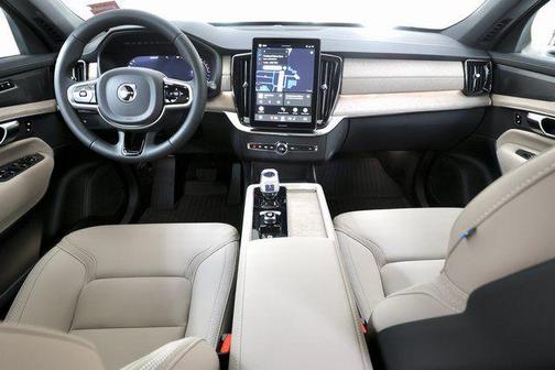 Mulberry Red Metallic 2026 Volvo XC90 Plus, B5 AWD Gas (mild hybrid), Gasoline, Bright, 7 Seats