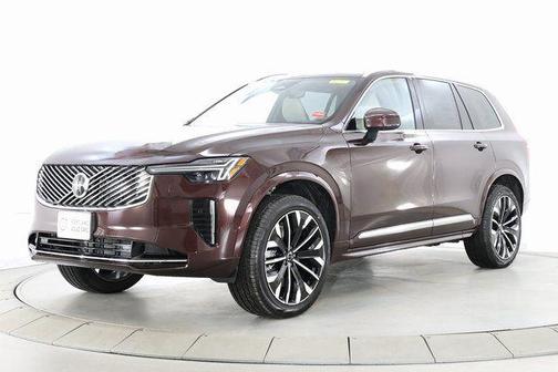 Mulberry Red Metallic 2026 Volvo XC90 Plus, B5 AWD Gas (mild hybrid), Gasoline, Bright, 7 Seats