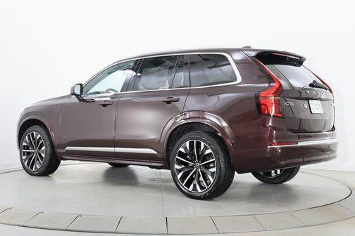 Mulberry Red Metallic 2026 Volvo XC90 Plus, B5 AWD Gas (mild hybrid), Gasoline, Bright, 7 Seats
