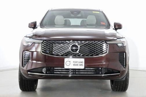 Mulberry Red Metallic 2026 Volvo XC90 Plus, B5 AWD Gas (mild hybrid), Gasoline, Bright, 7 Seats