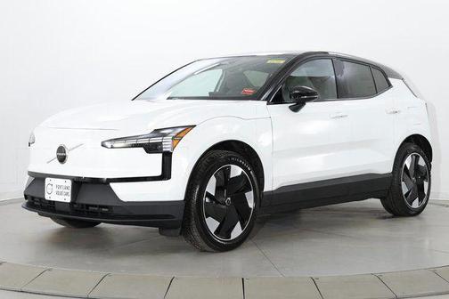 Crystal White Metallic 2026 Volvo EX30 Plus Twin Motor Performance, Fully electric
