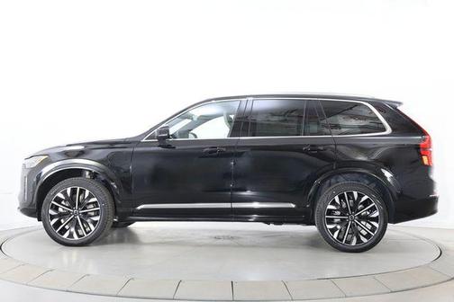 Onyx Black Metallic 2026 Volvo XC90 Plug-In Hybrid Plus, T8 AWD, Electric/Gasoline, Bright, 7 Seats