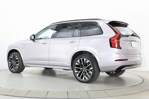 Aurora Silver 2026 Volvo XC90 Plug-In Hybrid Ultra Dark Theme, T8 AWD, Electric/Gasoline, 6 Seats