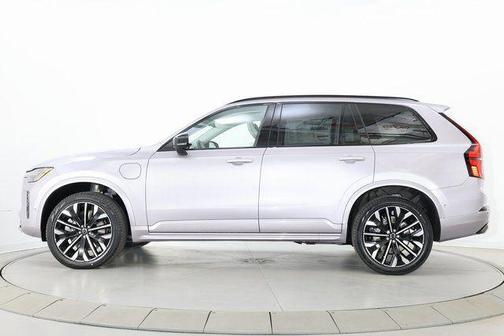Aurora Silver 2026 Volvo XC90 Plug-In Hybrid Ultra Dark Theme, T8 AWD, Electric/Gasoline, 6 Seats
