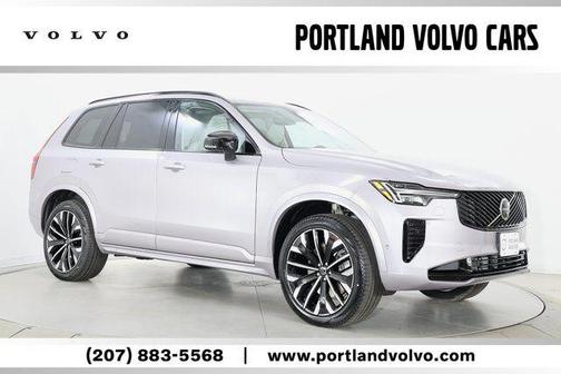 Aurora Silver 2026 Volvo XC90 Plug-In Hybrid Ultra Dark Theme, T8 AWD, Electric/Gasoline, 6 Seats
