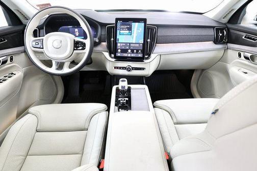 Aurora Silver 2026 Volvo XC90 Plug-In Hybrid Ultra Dark Theme, T8 AWD, Electric/Gasoline, 6 Seats